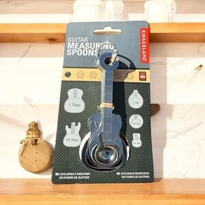 KIKKERLAND GUITAR MEASURING SPOONS SET